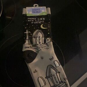 Black and White Novelty Socks